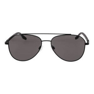 Converse Sonnenbrille CV307S 58001 – Frontansicht mit Gummi Rahmen und Grau Gläsern