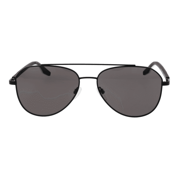 Converse Sonnenbrille CV307S 58001 – Frontansicht mit Gummi Rahmen und Grau Gläsern