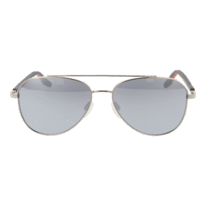 Converse Sonnenbrille CV307S 58045 – Frontansicht mit Gummi Rahmen und Grau Gläsern