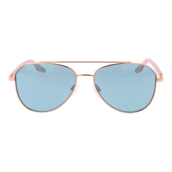 Converse Sonnenbrille CV307S 58780 – Frontansicht mit Gummi Rahmen und Blau Gläsern