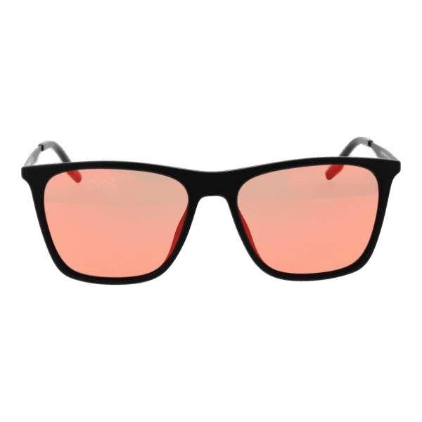 Converse Sonnenbrille CV800S 56002 – Frontansicht mit Metall Rahmen und Rot Gläsern