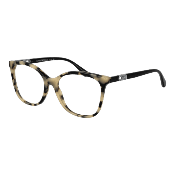 Emporio Armani Brille 0EA3231 546058 – 45° Seitenansicht Emporio Armani )} Brille 0EA3231 546058 in Beige