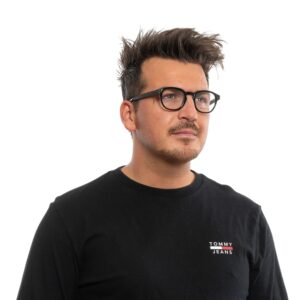 Rückansicht/Bügel der Ermenegildo Zegna Brille EZ5108 48001