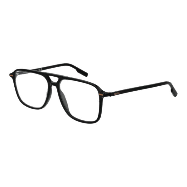 Ermenegildo Zegna Brille EZ5247 57001 – 45° Seitenansicht Ermenegildo Zegna )} Brille EZ5247 57001 in Schwarz