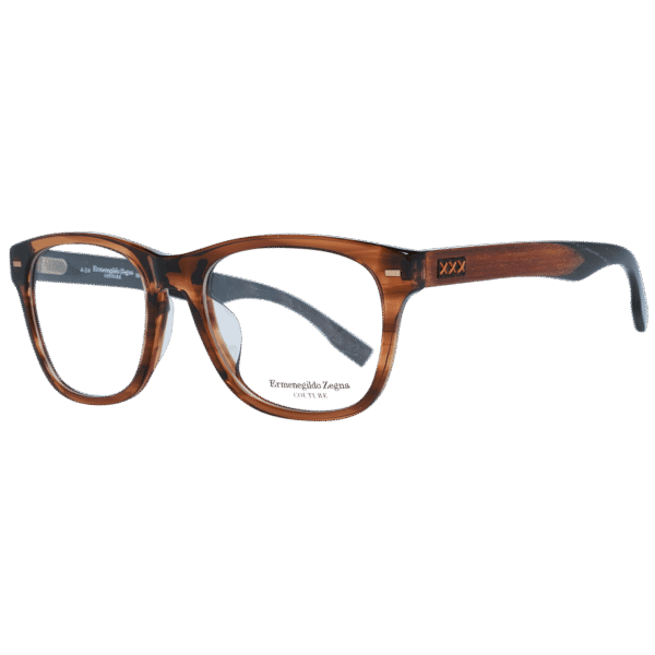Ermenegildo Zegna )} Brille ZC5001-F 04855 in Braun