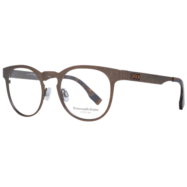 Ermenegildo Zegna Brille ZC5003 03448 – 45° Seitenansicht Ermenegildo Zegna )} Brille ZC5003 03448 in Bronze