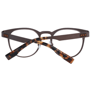 Frontansicht der Ermenegildo Zegna Brille ZC5003 03848 – Rahmen Titan