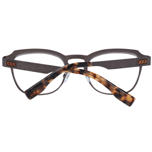 Frontansicht der Ermenegildo Zegna Brille ZC5004 03849 – Rahmen Titan