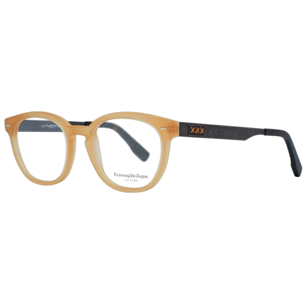 Ermenegildo Zegna )} Brille ZC5007 04050 in Honig