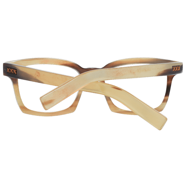 Frontansicht der Ermenegildo Zegna Brille ZC5015 06451 – Rahmen Horn