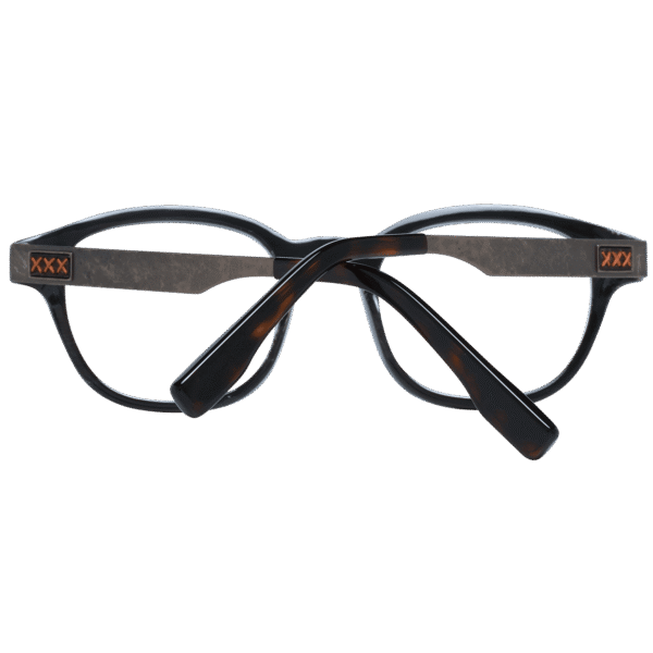 Frontansicht der Ermenegildo Zegna Brille ZC5017 06348 – Rahmen Horn
