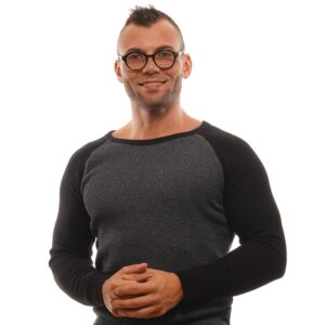 Rückansicht/Bügel der Ermenegildo Zegna Brille ZC5018 06548