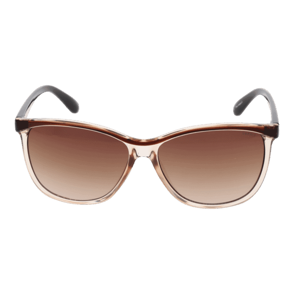 Esprit Sonnenbrille ET19408 56535 – Frontansicht mit Kunststoff Rahmen und Braun Gläsern