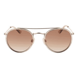 Esprit Sonnenbrille ET39099 51573 – Frontansicht mit Metall & Edelstahl & Aluminium Rahmen und Braun Gläsern