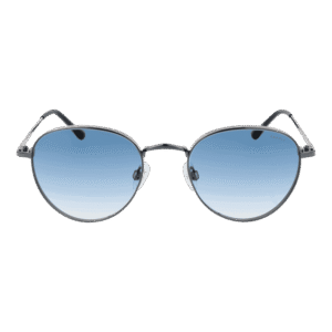 Esprit Sonnenbrille ET39100 51543 – Frontansicht mit Metall Rahmen und Blau Gläsern