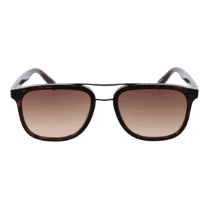 Esprit Sonnenbrille ET39125 55545 – Frontansicht mit Kunststoff Rahmen und Braun Gläsern