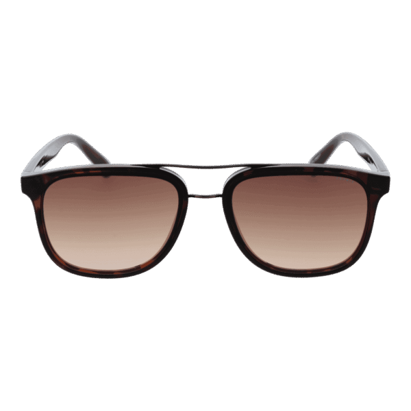 Esprit Sonnenbrille ET39125 55545 – Frontansicht mit Kunststoff Rahmen und Braun Gläsern