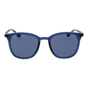 Esprit Sonnenbrille ET39126 51507 – Frontansicht mit Metall & Edelstahl & Aluminium Rahmen und Blau Gläsern