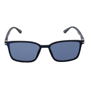 Esprit Sonnenbrille ET39130 53507 – Frontansicht mit Kunststoff Rahmen und Blau Gläsern