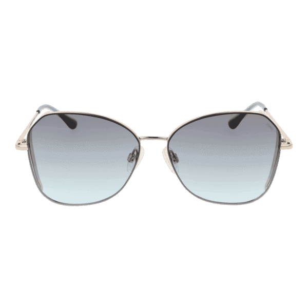 Esprit Sonnenbrille ET39149 57547 – Frontansicht mit Metall Rahmen und Grau Gläsern