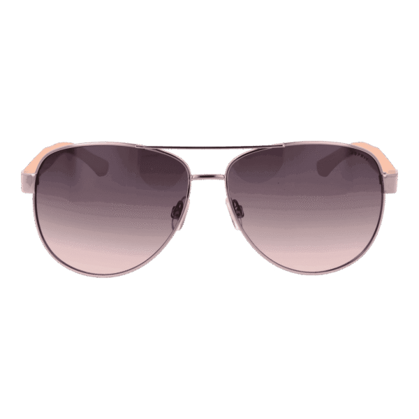 Esprit Sonnenbrille ET39153 60515 – Frontansicht mit Metall Rahmen und Rosa Gläsern