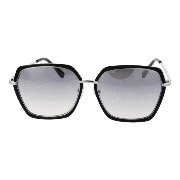 Esprit Sonnenbrille ET39157 55538 – Frontansicht mit Metall Rahmen und Grau Gläsern