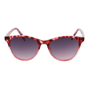 Esprit Sonnenbrille ET39189 52515 – Frontansicht mit Kunststoff Rahmen und Lila Gläsern