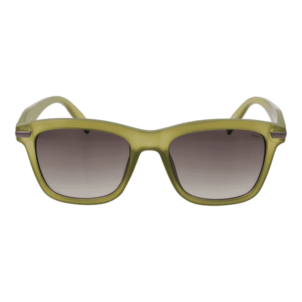 Esprit Sonnenbrille ET39196 52547 – Frontansicht mit Kunststoff Rahmen und Oliv Gläsern