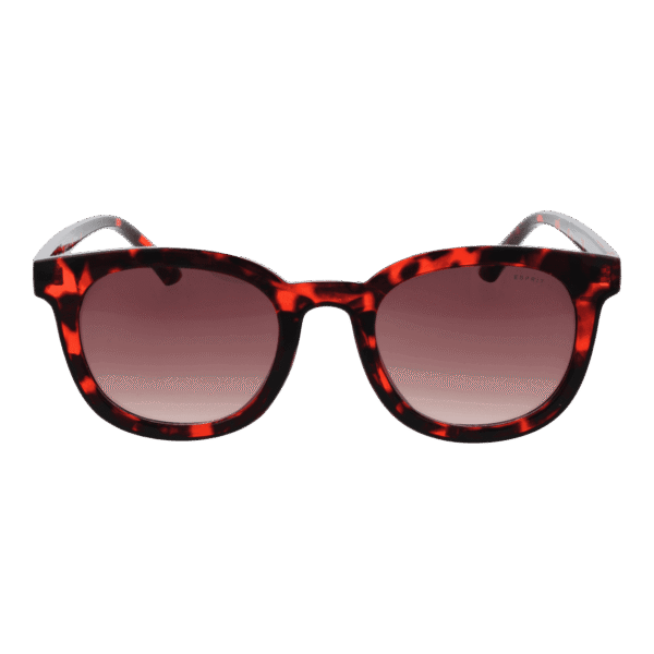 Esprit Sonnenbrille ET39212 49531 – Frontansicht mit Kunststoff Rahmen und Braun Gläsern