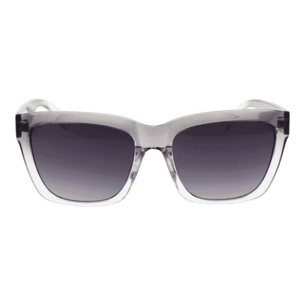 Esprit Sonnenbrille ET39213 52505 – Frontansicht mit Kunststoff Rahmen und Grau Gläsern