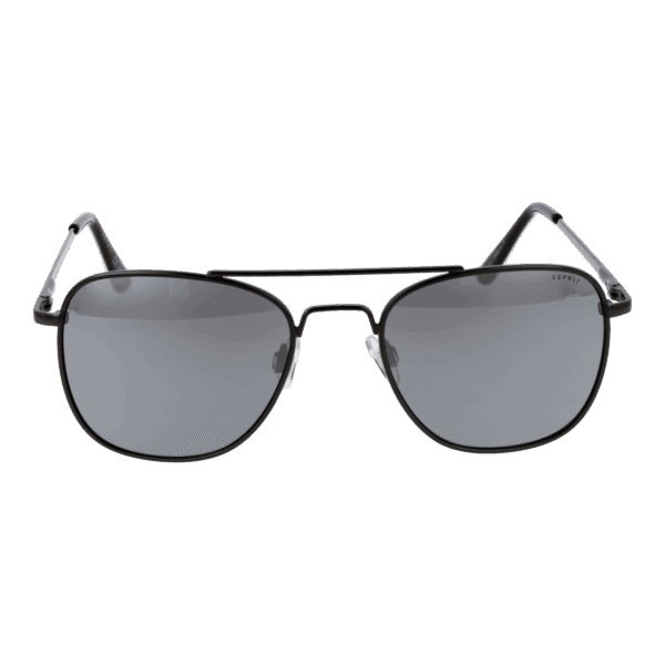 Esprit Sonnenbrille ET39221 53505 – Frontansicht mit Edelstahl Rahmen und Grau Gläsern