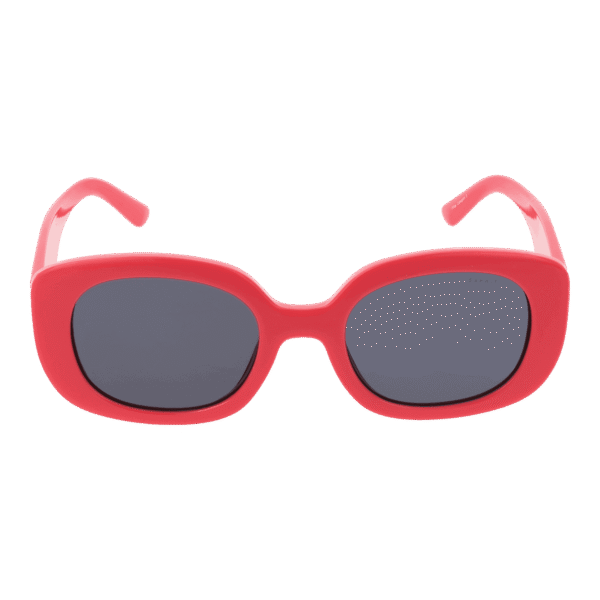 Esprit Sonnenbrille ET39267 50534 – Frontansicht mit Kunststoff Rahmen und Schwarz Gläsern