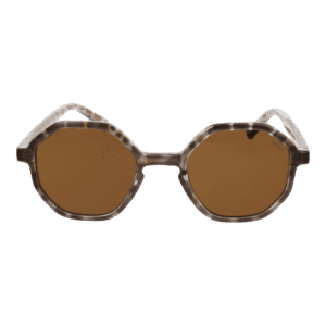 Esprit Sonnenbrille ET39272 48535 – Frontansicht mit Kunststoff Rahmen und Orange Gläsern