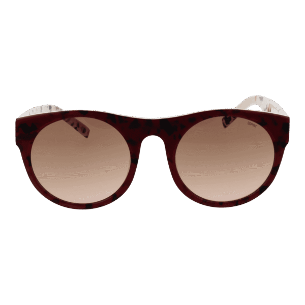 Esprit Sonnenbrille ET39287 53531 – Frontansicht mit Azetat Rahmen und Braun Gläsern
