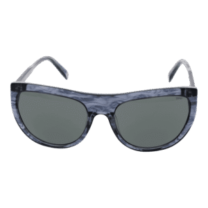 Esprit Sonnenbrille ET39289 56505 – Frontansicht mit Azetat Rahmen und Grau Gläsern