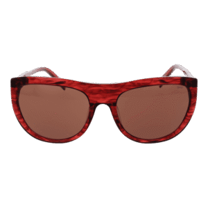 Esprit Sonnenbrille ET39289 56534 – Frontansicht mit Azetat Rahmen und Orange Gläsern
