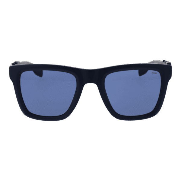 Fila Sonnenbrille SF9416 510C03 – Frontansicht mit Kunststoff Rahmen und Blau Gläsern