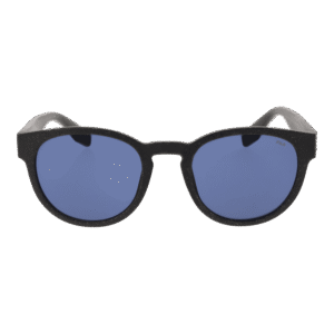 Fila Sonnenbrille SFI086 490U28 – Frontansicht mit Kunststoff Rahmen und Blau Gläsern