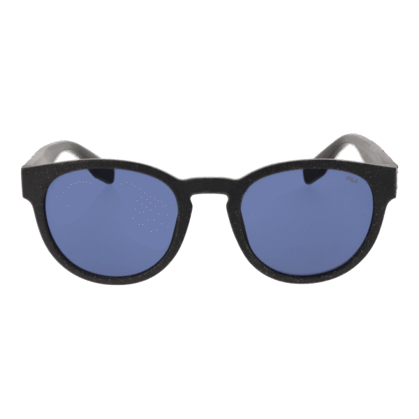 Fila Sonnenbrille SFI086 490U28 – Frontansicht mit Kunststoff Rahmen und Blau Gläsern