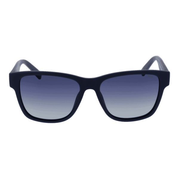 Fila Sonnenbrille SFI118 55V15P – Frontansicht mit Kunststoff Rahmen und Blau Gläsern