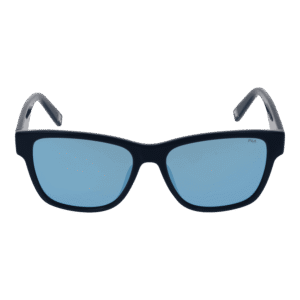 Fila Sonnenbrille SFI118V 55D82B – Frontansicht mit Kunststoff Rahmen und Grau Gläsern