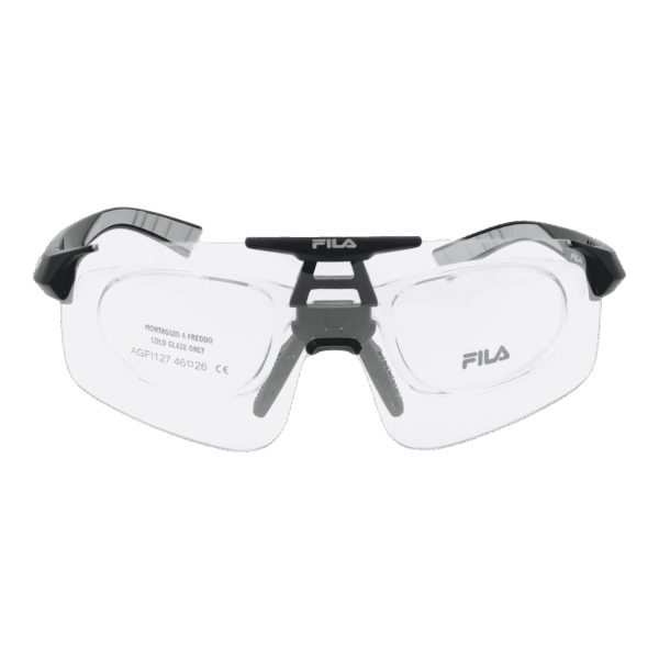 Fila Sonnenbrille SFI127 99R43X – Frontansicht mit Nylon Rahmen und Grau Gläsern