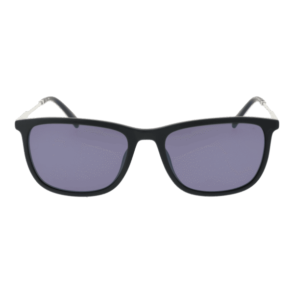 Fila Sonnenbrille SFI214 55V65X – Frontansicht mit Edelstahl Rahmen und Grau Gläsern