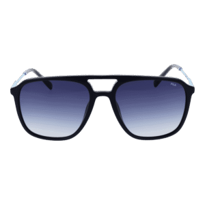 Fila Sonnenbrille SFI215 560821 – Frontansicht mit Zellulose Azetat Rahmen und Blau Gläsern