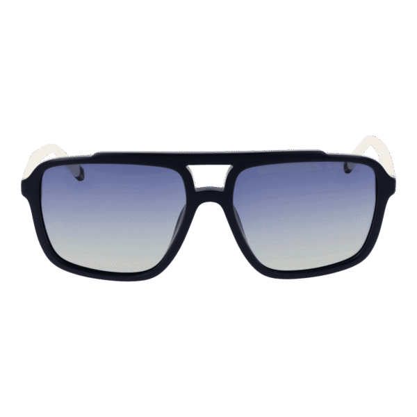 Fila Sonnenbrille SFI460 57D82P – Frontansicht mit Kunststoff Rahmen und Blau Gläsern