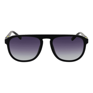 Fila Sonnenbrille SFI528 56U28P – Frontansicht mit Gummi Rahmen und Grau Gläsern