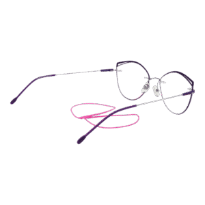 Frontansicht der Funky Buddha Brille FBD1004 55002 – Rahmen Kunststoff