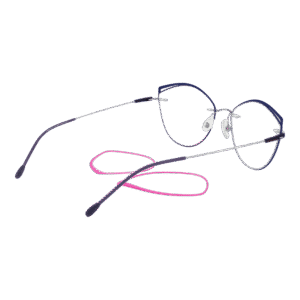 Frontansicht der Funky Buddha Brille FBD1004 55005 – Rahmen Kunststoff