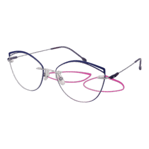 Funky Buddha )} Brille FBD1004 55005 in Blau