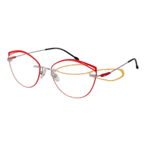 Funky Buddha )} Brille FBD1004 55006 in Rot